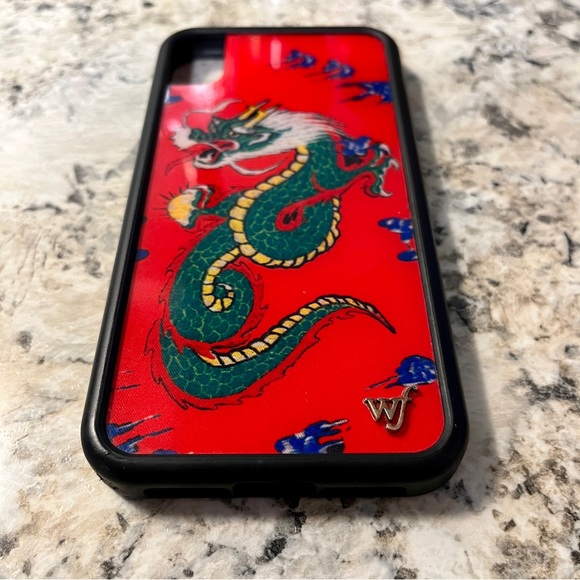 Wildflower Red Dragon iPhone XR Case - Picture 4 of 4